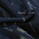 Kraftiga jeansbyxor - mörkblå look