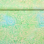Coton tissé - Batik fait main Paisley Vert Coton tissé - Batik fait main Paisley Vert
