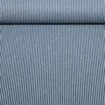 Hosenjeans - Streifen Dunkelblau Weiß Hosenjeans - Streifen Dunkelblau Weiß