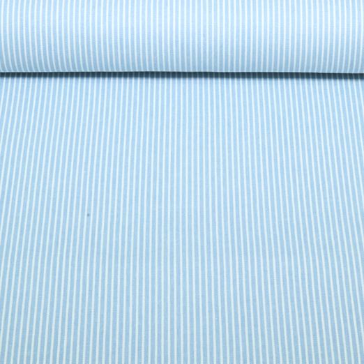 Hosenjeans - Streifen Hellblau Weiß Hosenjeans - Streifen Hellblau Weiß