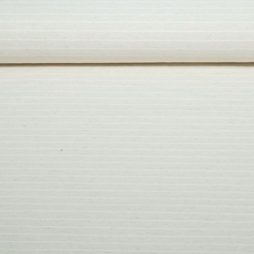 Tissu pantalon - rayures Ecru Natural