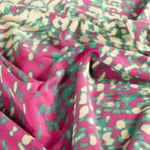 Viskosjersey - abstrakt magenta