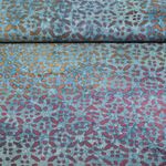 Viskose - Batik Handgefertigt Abstrakt Blau Viskose - Batik Handgefertigt Abstrakt Blau