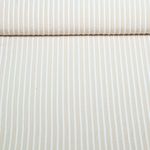 Seersucker - rayures Beige