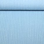 Hosenjeans - Fransen Streifen Hellblau Hosenjeans - Fransen Streifen Hellblau