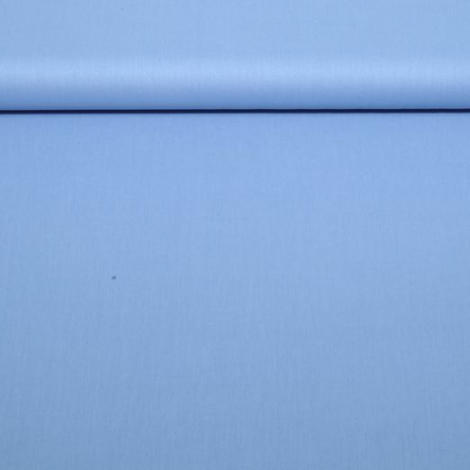Baumwoll-Viskose Annabell - Uni Babyblau