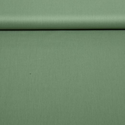 Baumwoll-Viskose Annabell - Uni Olive