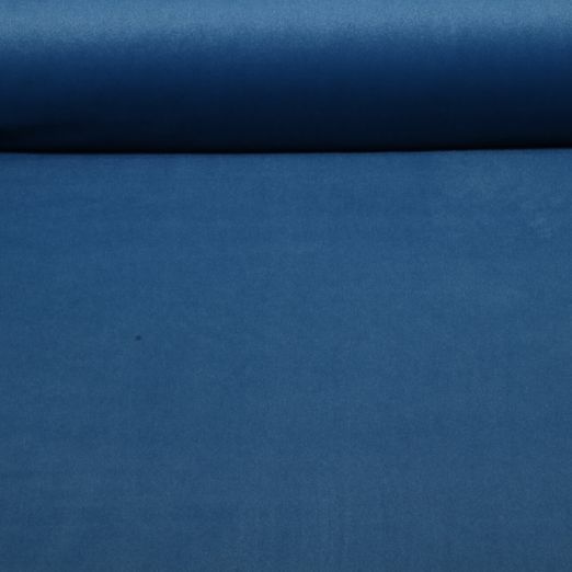 Microfaser Samt Vivaldi - Uni Blau Microfaser Samt Vivaldi - Uni Blau