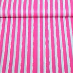 Baumwoll-Voile - Enjoy Kollektion Streifen Pink Baumwoll-Voile - Enjoy Kollektion Streifen Pink