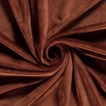Terciopelo elástico Supersoft - liso teja