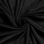 Jersey terciopelo Supersoft - Uni negro
