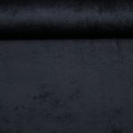 Jersey velours Supersoft - Uni Noir