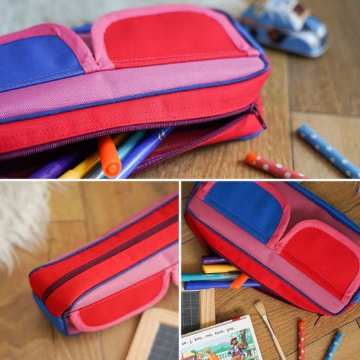 Freebie - Retro-Federtasche - Schnittmuster Freebie - Retro-Federtasche - Schnittmuster