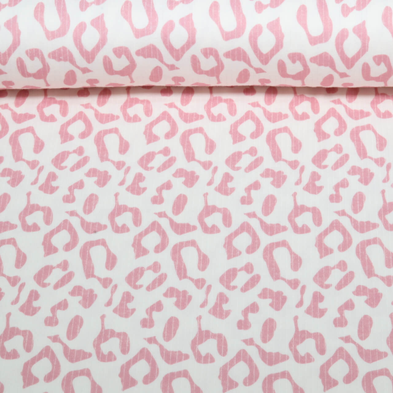 Rippjersey - Leopard Ecru Rosa-0 Rippjersey - Leopard Ecru Rosa-0