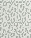 Ribbad jersey - leopard ecru grön