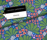 Collection Performance d'Albstoffe - Zinnia Bleu Vert Collection Performance d'Albstoffe - Zinnia Bleu Vert