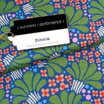 Collection Performance d'Albstoffe - Zinnia Bleu Vert Collection Performance d'Albstoffe - Zinnia Bleu Vert