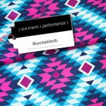 Albstoffe Performance Kollektion - Rootstitch Türkis Albstoffe Performance Kollektion - Rootstitch Türkis