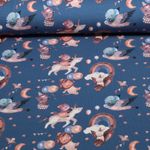 Jersey - Digital Traumparty Tiere Blau
