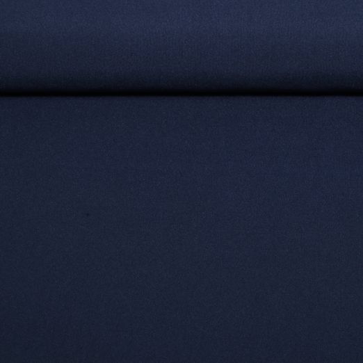 Allround Modestoff - Uni Dunkelblau Allround Modestoff - Uni Dunkelblau