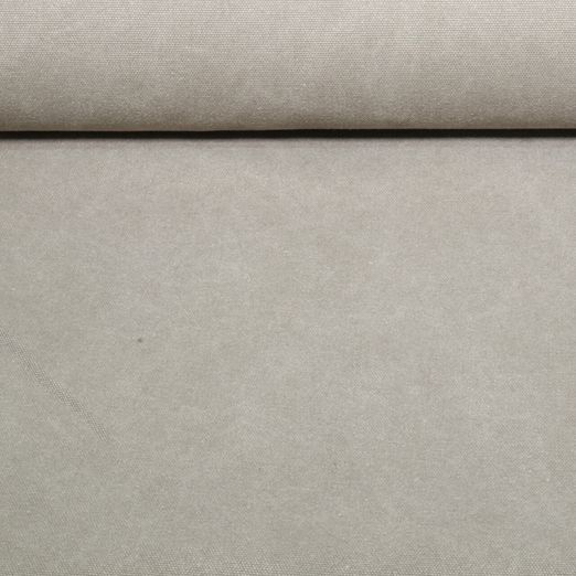 Beschichteter Canvas Waxed Heavy - Uni Taupe Beschichteter Canvas Waxed Heavy - Uni Taupe