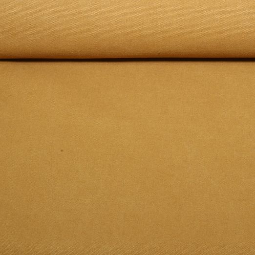 Beschichteter Canvas - Waxed Heavy Uni Ocker Beschichteter Canvas - Waxed Heavy Uni Ocker
