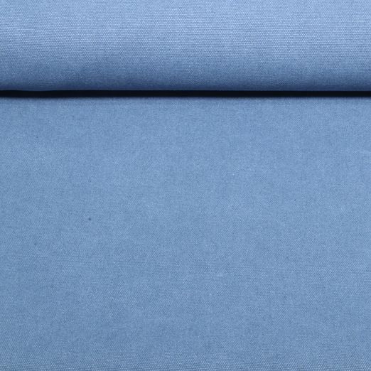 Beschichteter Canvas - Waxed Heavy Uni Jeansblau Beschichteter Canvas - Waxed Heavy Uni Jeansblau