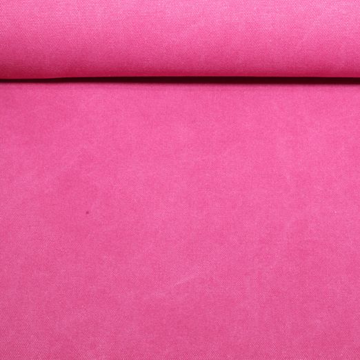 Beschichteter Canvas - Waxed Heavy Uni Fuchsia Beschichteter Canvas - Waxed Heavy Uni Fuchsia
