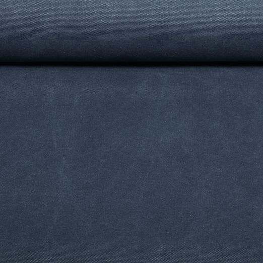 Beschichteter Canvas - Waxed Heavy Uni Navy Beschichteter Canvas - Waxed Heavy Uni Navy