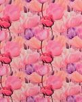 Jersey viscose de bambou - Tulipes numériques Rose
