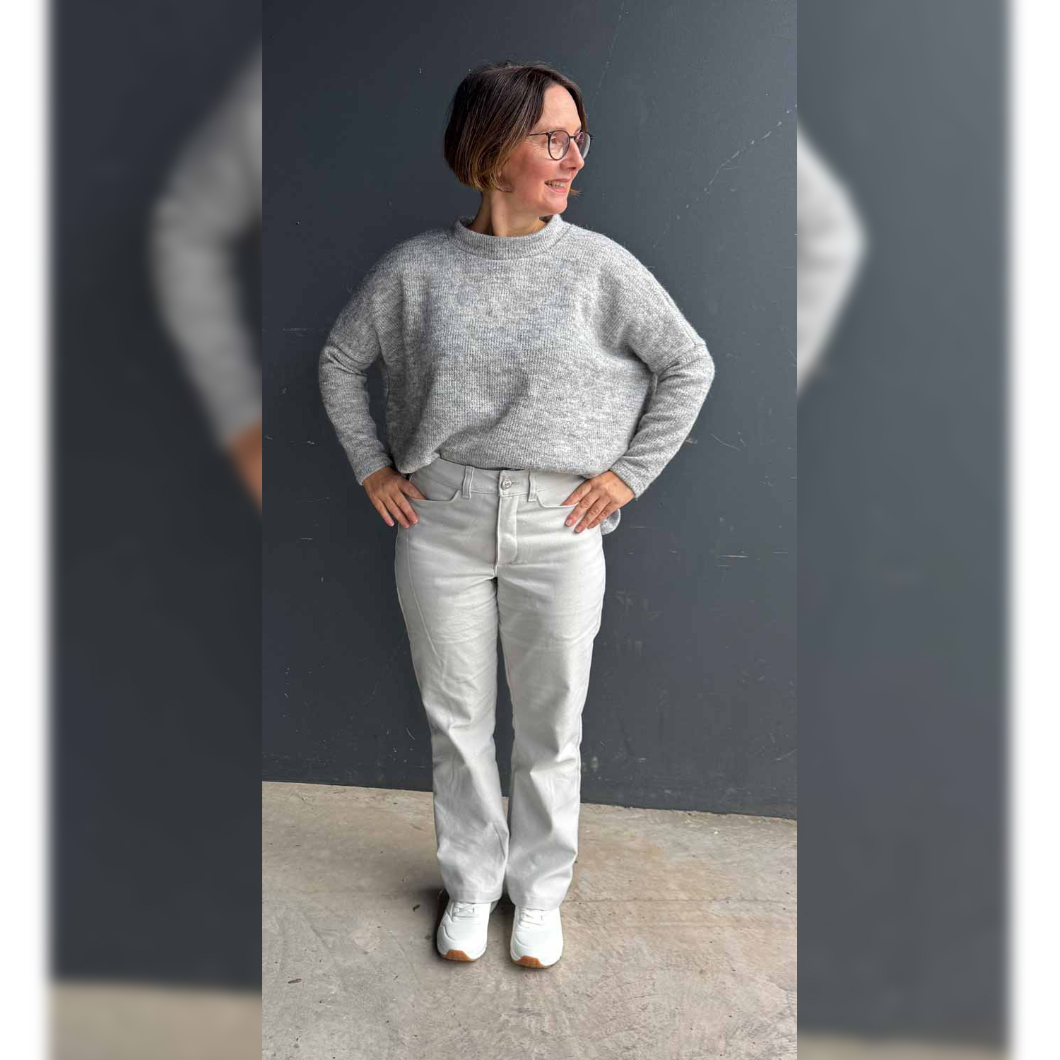 Jeans - Der blaue Pfad Mid Waist Damen Kurzgrößen - Schnittmuster eBook-5 Jeans - Der blaue Pfad Mid Waist Damen Kurzgrößen - Schnittmuster eBook-5