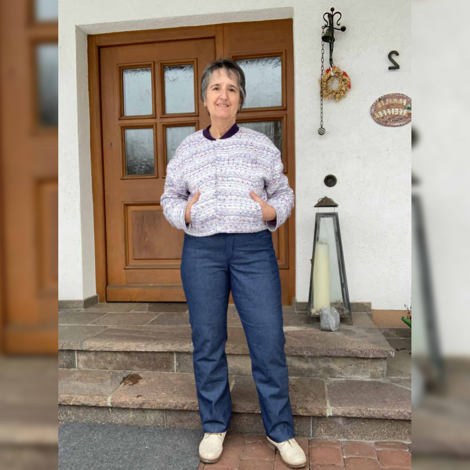 Jeans - Der blaue Pfad Mid Waist Damen Kurzgrößen - Schnittmuster eBook-7 Jeans - Der blaue Pfad Mid Waist Damen Kurzgrößen - Schnittmuster eBook-7
