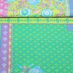 Voile de coton - collection Enjoy Patchwork Jaune Multicolore Voile de coton - collection Enjoy Patchwork Jaune Multicolore