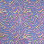 Voile di cotone - Collezione blu zebra