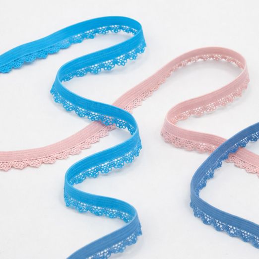 Spitzenband 12mm - Elastische Spitze - Meterware Spitzenband 12mm - Elastische Spitze - Meterware