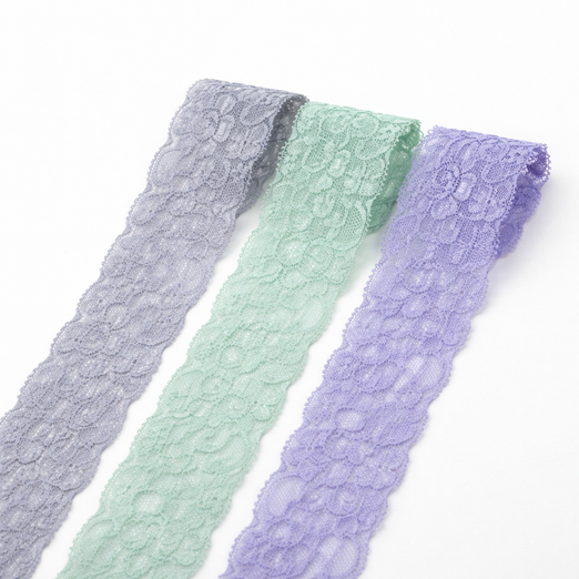 Spitzenband 50mm - Elastische Spitze - Meterware