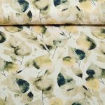 Lin viscose - Feuilles numériques Ecru Beige