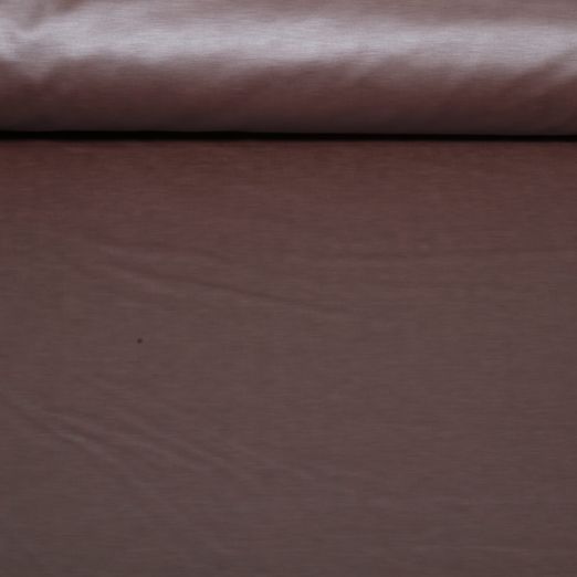 Coton enduit Laura - Marron chocolat uni Coton enduit Laura - Marron chocolat uni
