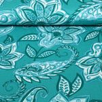 Jersey de viscose - paisley Turquoise