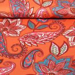 Jersey de viscose - Paisley Orange