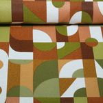 Toile canevas Jacquard - Abstrait Bronze Toile canevas Jacquard - Abstrait Bronze