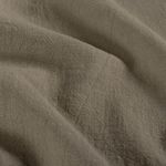 Lino - semplice verde oliva stonewashed