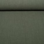 Leinen - Uni Stonewashed Dunkelgrün Leinen - Uni Stonewashed Dunkelgrün