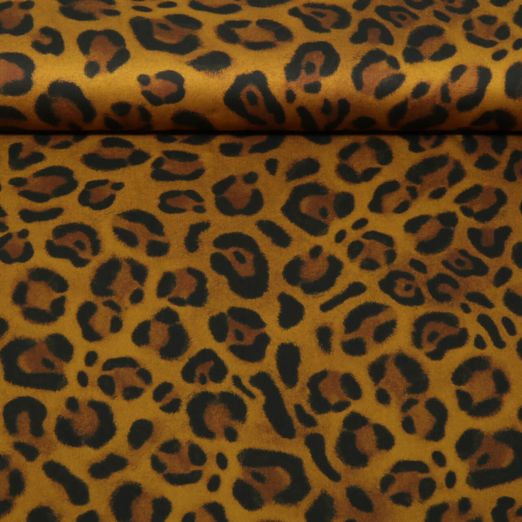 Satin de viscose - Marron clair Satin de viscose - Marron clair