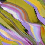 Viscose popeline - digitaal abstract veelkleurig