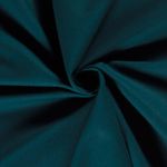 Sergé de coton - Prélavé Bleu pétrole