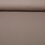 Rippjersey Birte - Uni Taupe Breitripp Rippjersey Birte - Uni Taupe Breitripp