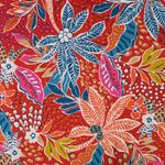 Viscose - Stretch Slub Palm Orange