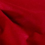 Borduurvilt 3 mm - effen tomaatrood