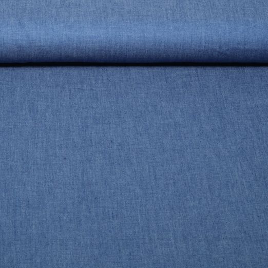 Tissu jeans pour blouses - Prélavé Bleu Tissu jeans pour blouses - Prélavé Bleu